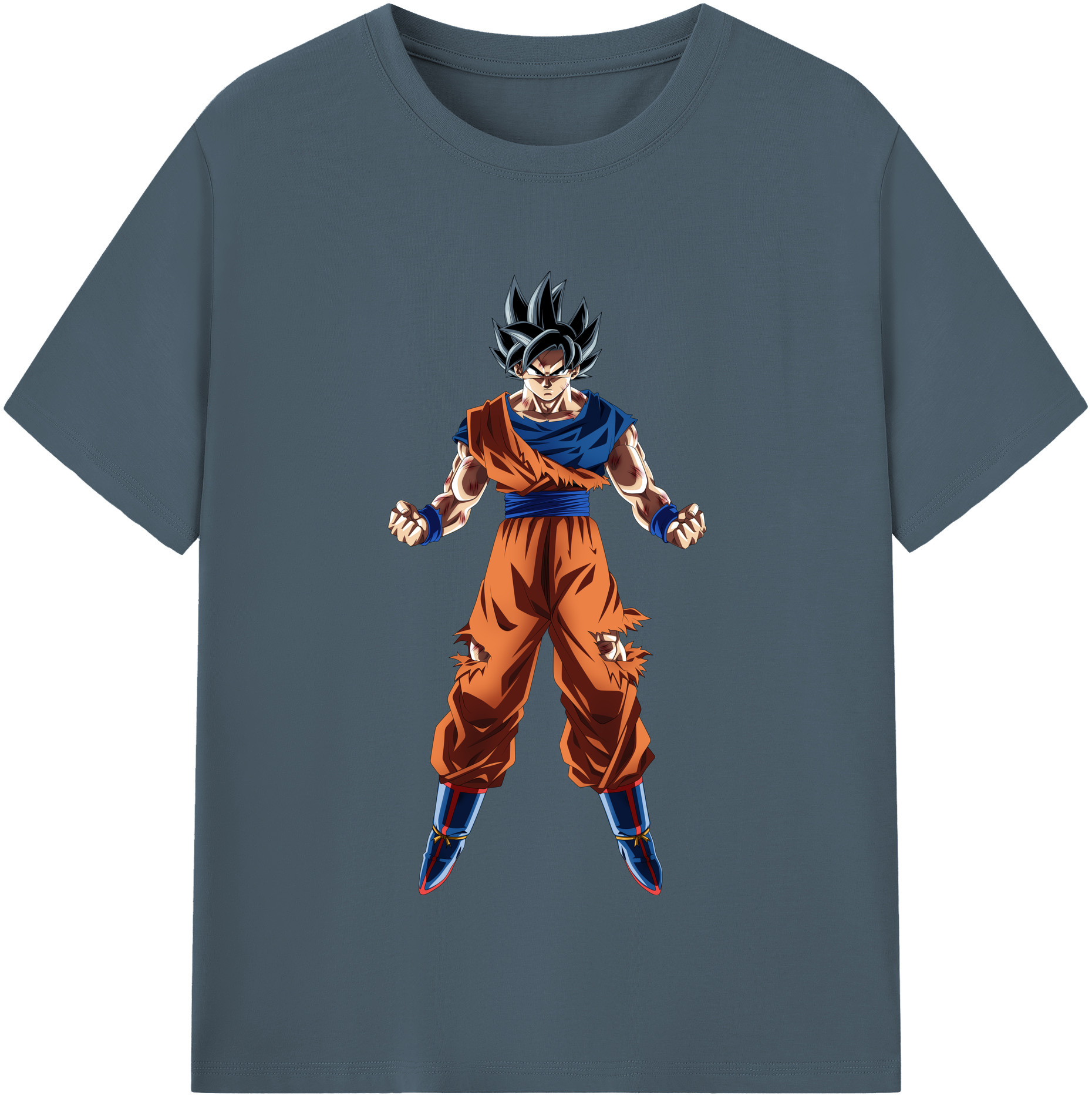 （画像用） ドラゴンボール 孫悟空（そん ごくう）Son Goku カカロット DRAGON BALL Kakarotto 綿100％半袖Tシャツ（フロントプリント）